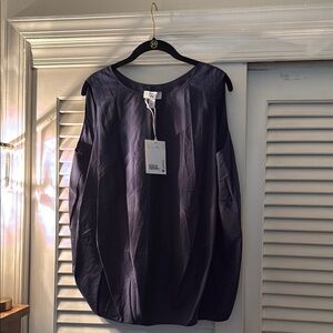 NWT - COS Dark Blue Sleeveless Blouse